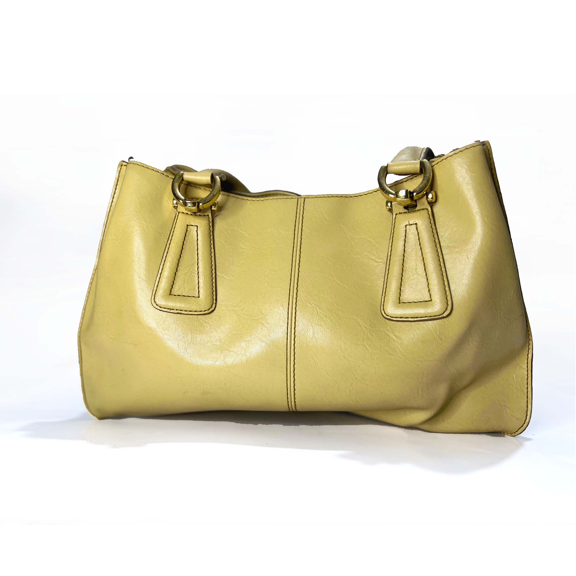 Liz Claiborne beige tote bag 01