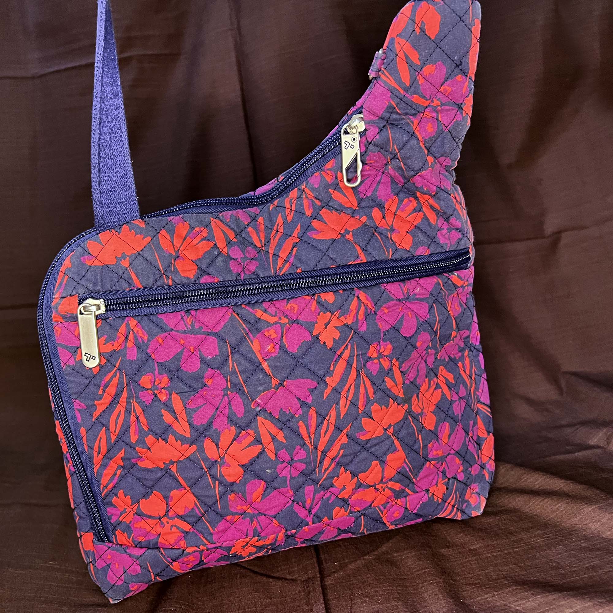Travelon Floral Stylish SHoulder Bag