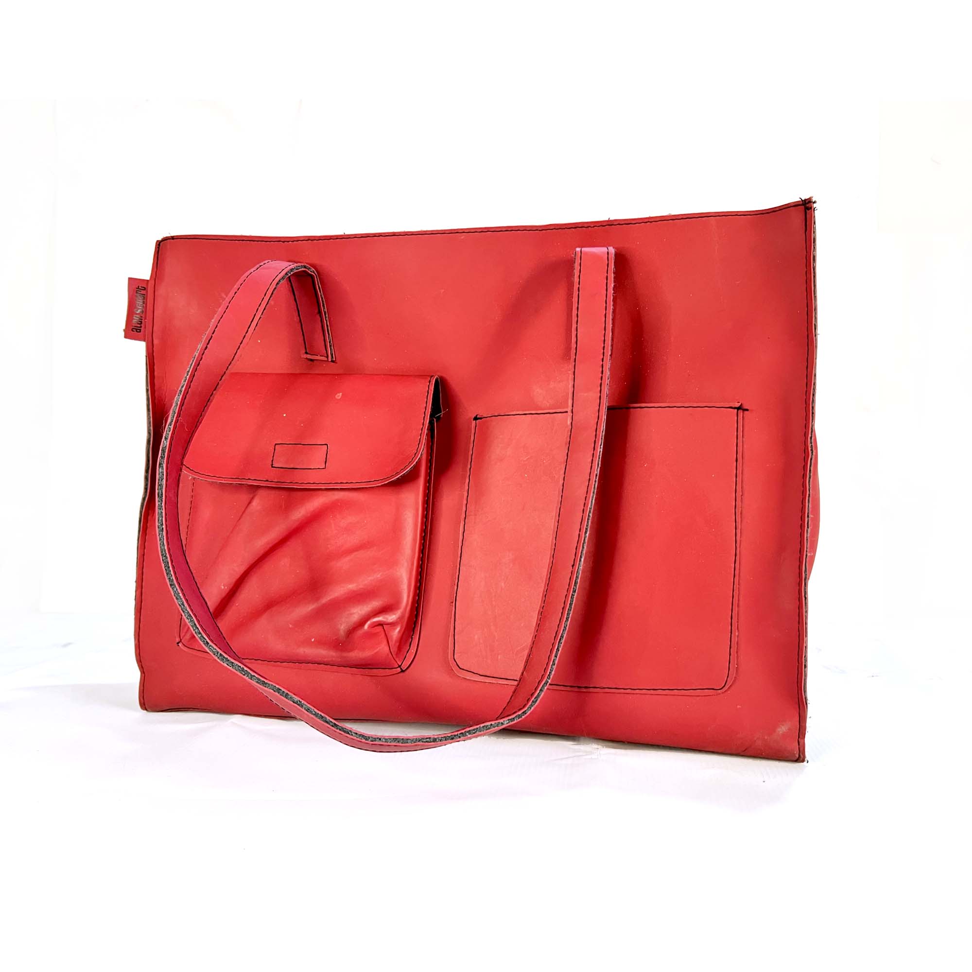 alan stuart maroon large bag 01
